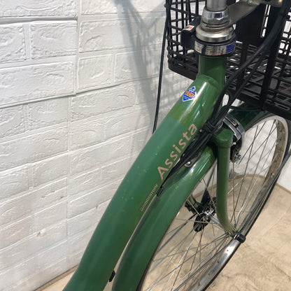 ブリヂストン アシスタ ファイン グリーン 26インチ YC029 【中古車】