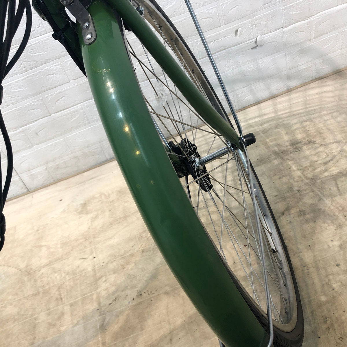 ブリヂストン アシスタ ファイン グリーン 26インチ YC029 【中古車】
