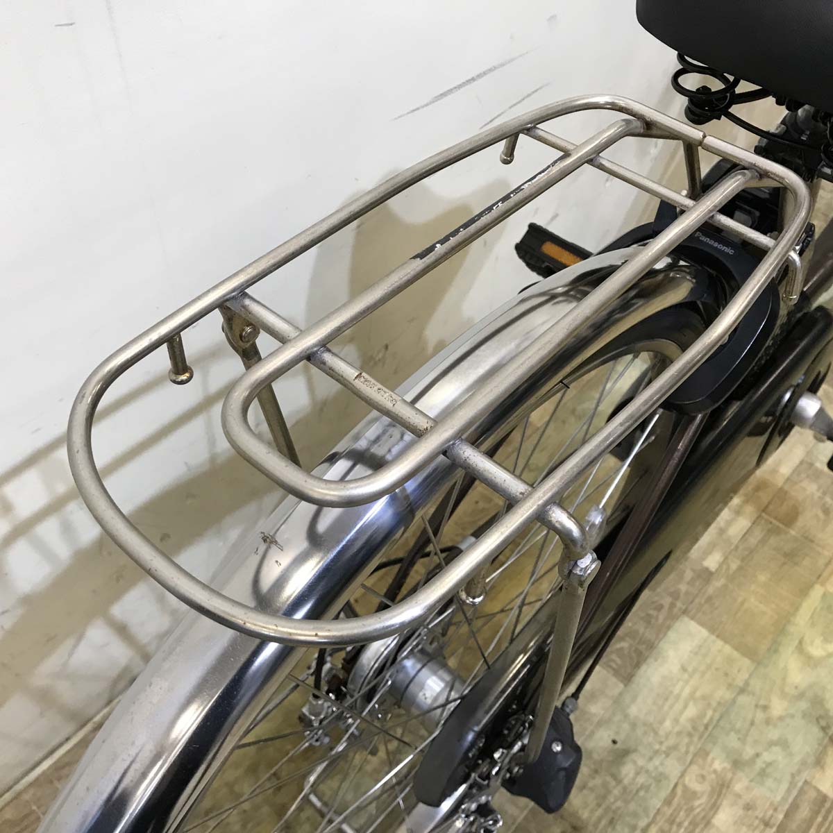 中古電動自転車 パナソニック ビビDX ブラウン 26インチ KG025