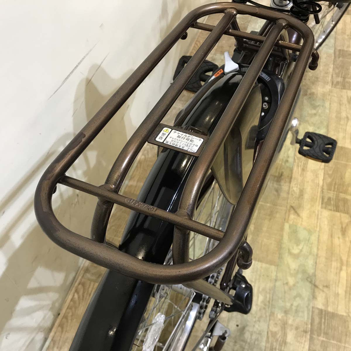 中古電動自転車 ヤマハ PAS ナチュラ ブラウン 26インチ KG026