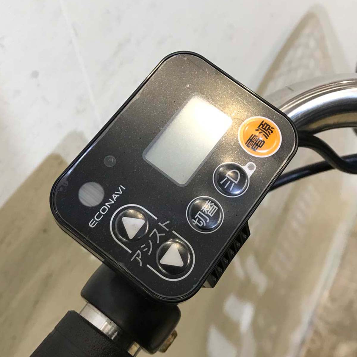 中古電動自転車 パナソニック ビビスタイル ブルー 26インチ KG027