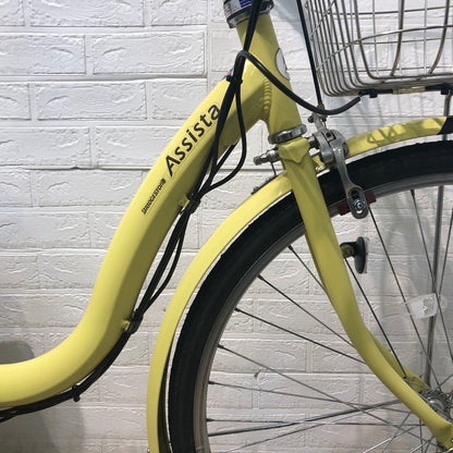 ブリヂストン アシスタ ベーシック イエロー 26インチ YC032 【中古車】