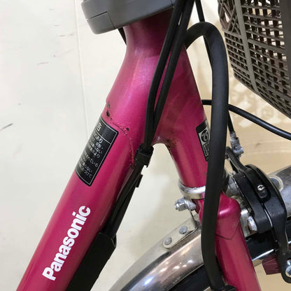 パナソニック ビビ チャージ W ピンク 26インチ KW088【中古車】