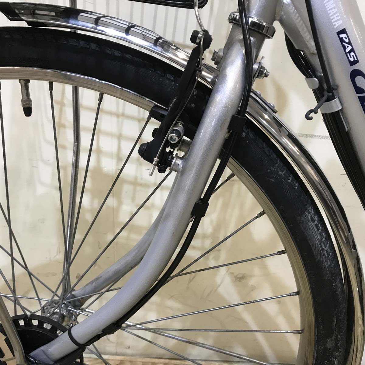 ヤマハ PAS GEAR U パス ギア ユー シルバー 26インチ KB015 【中古車】