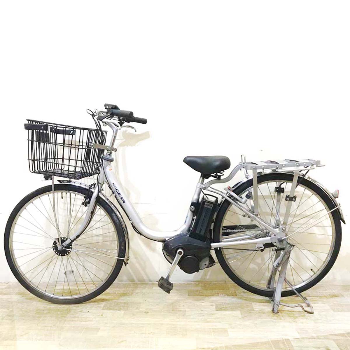 ヤマハ PAS GEAR U パス ギア ユー シルバー 26インチ KB015 【中古車】