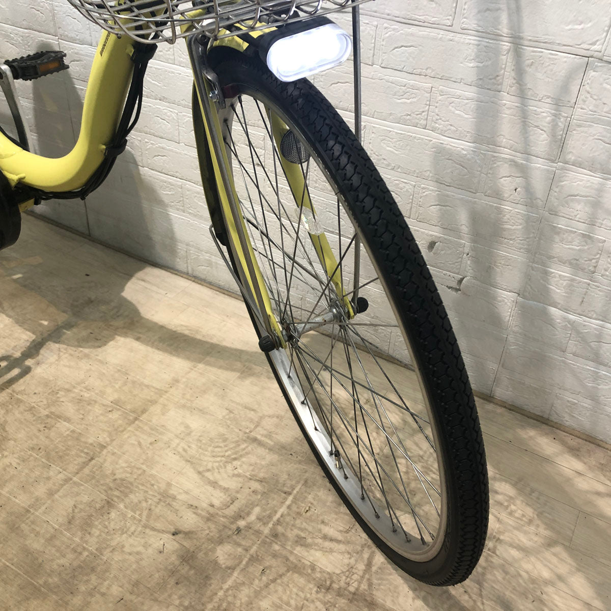 中古電動自転車 ブリヂストン アシスタ ベーシック イエロー 26インチ