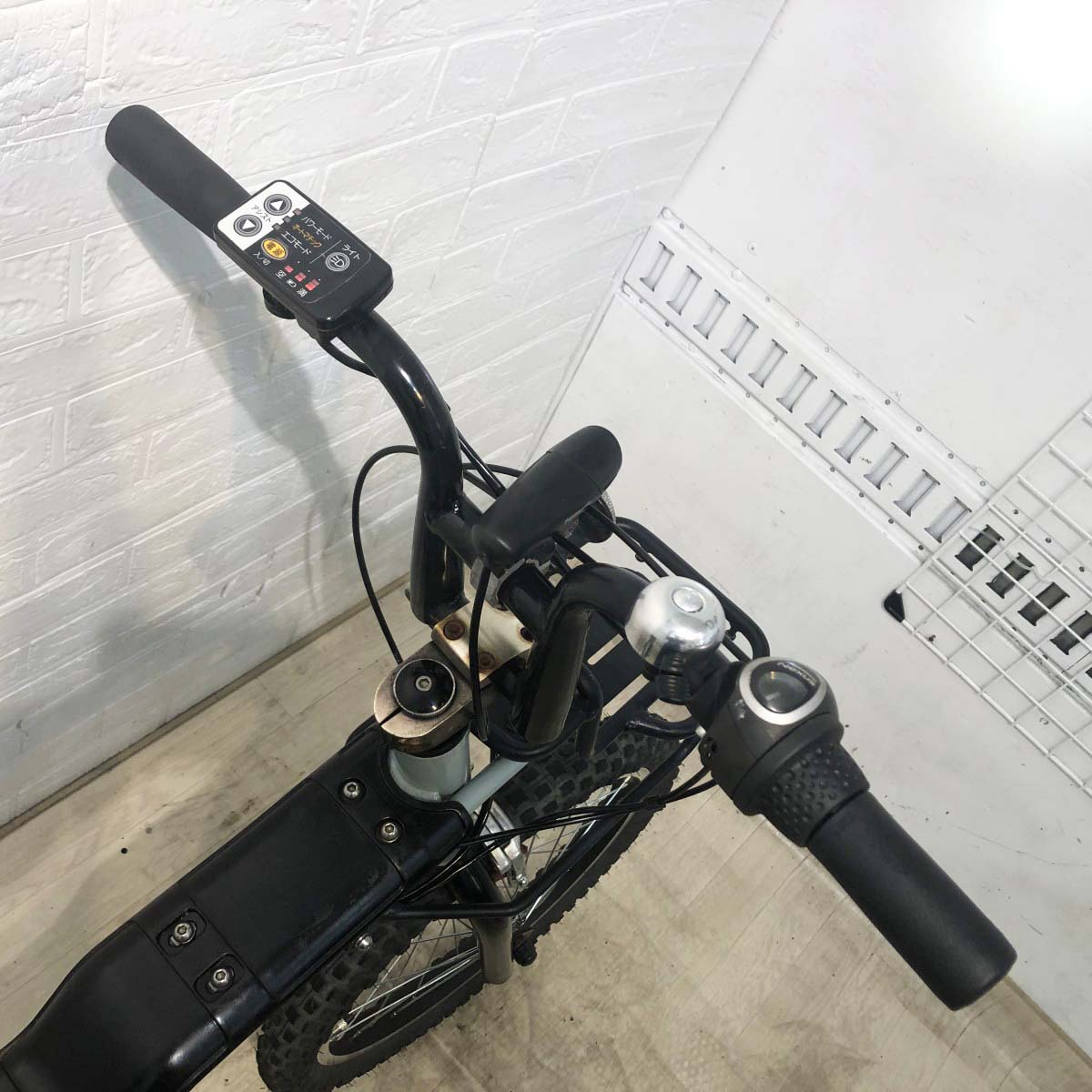 中古電動自転車 パナソニック EZ グレー 20インチ YH049