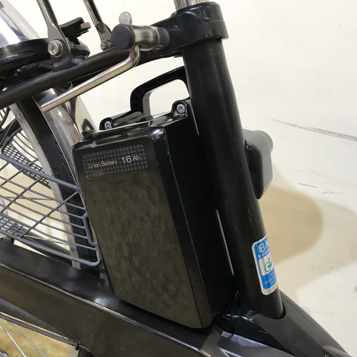 中古電動自転車 パナソニック ビビSX ブラック 26インチ KG028