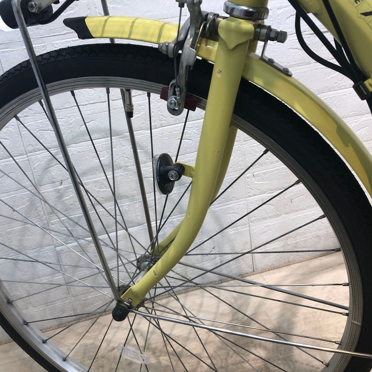 中古電動自転車 ブリヂストン アシスタ ベーシック イエロー 26インチ