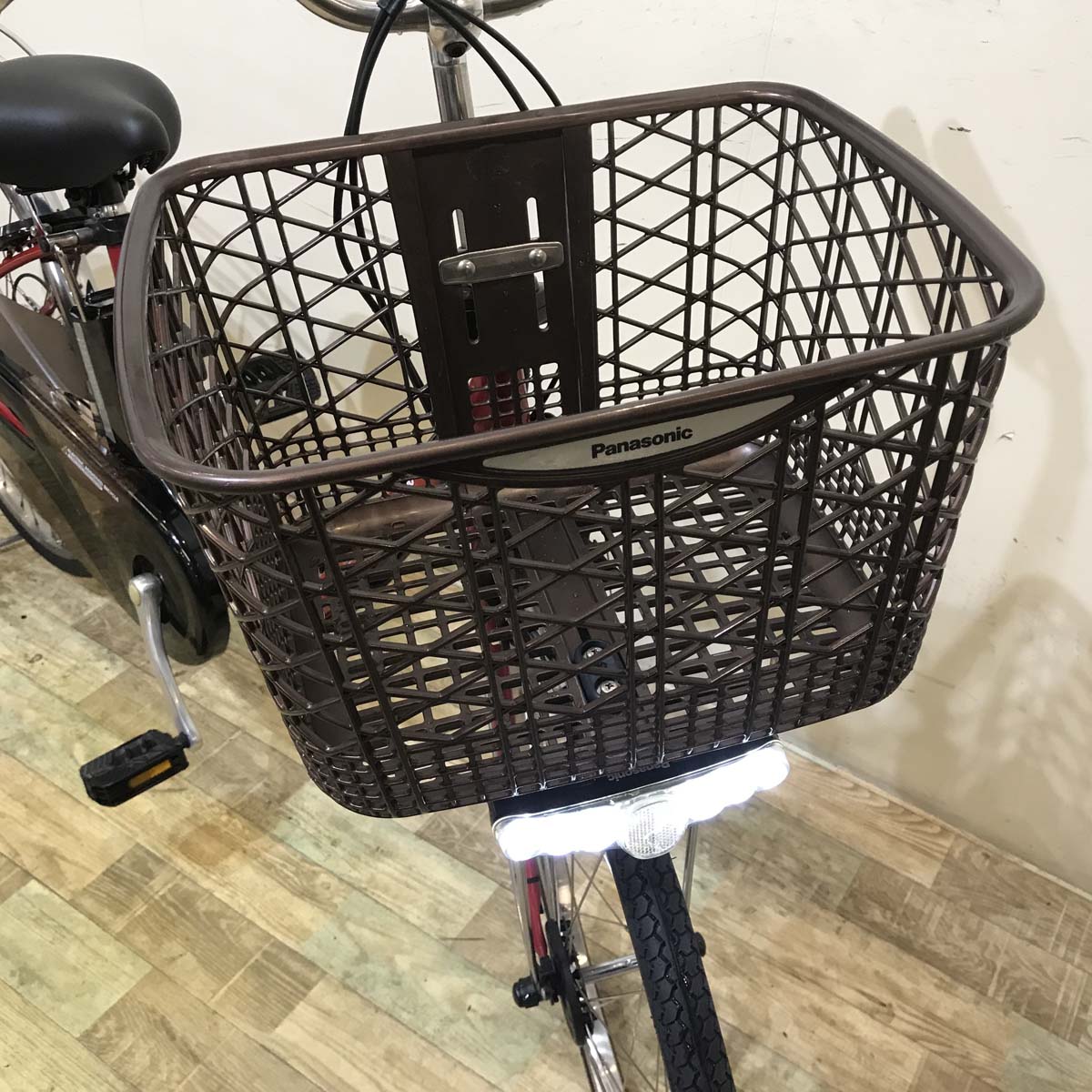 中古電動自転車  パナソニック ビビ DX レッド 26インチ KB016