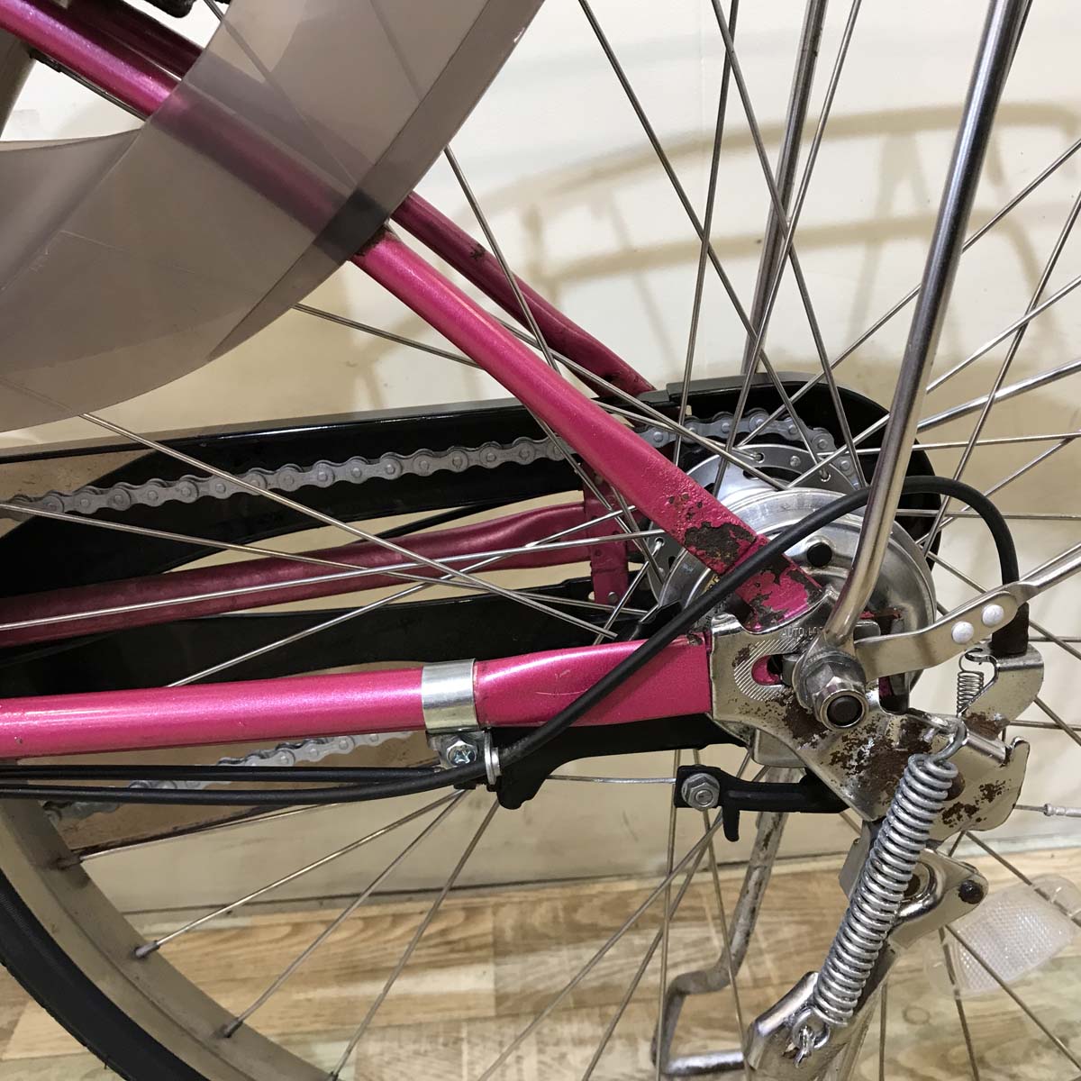 パナソニック ビビ チャージ W ピンク 26インチ KW088【中古車】