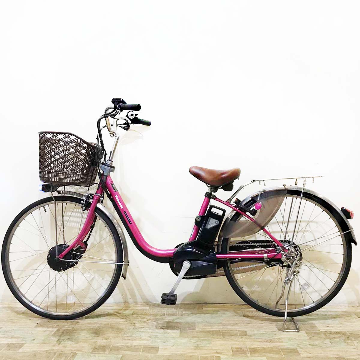 パナソニック ビビ チャージ W ピンク 26インチ KW088【中古車】 – e 