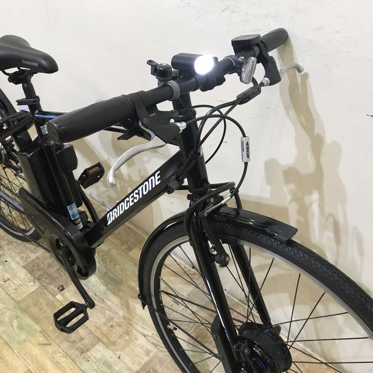 中古電動自転車 ブリヂストン TB1e ブラック 27インチ KB017