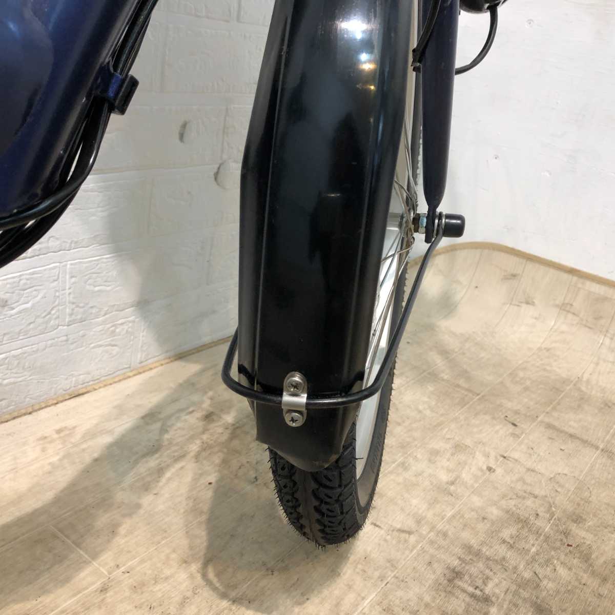 ヤマハ PAS Kiss mini パス キッス ミニ ネイビー 20インチ YQ015【中古車】