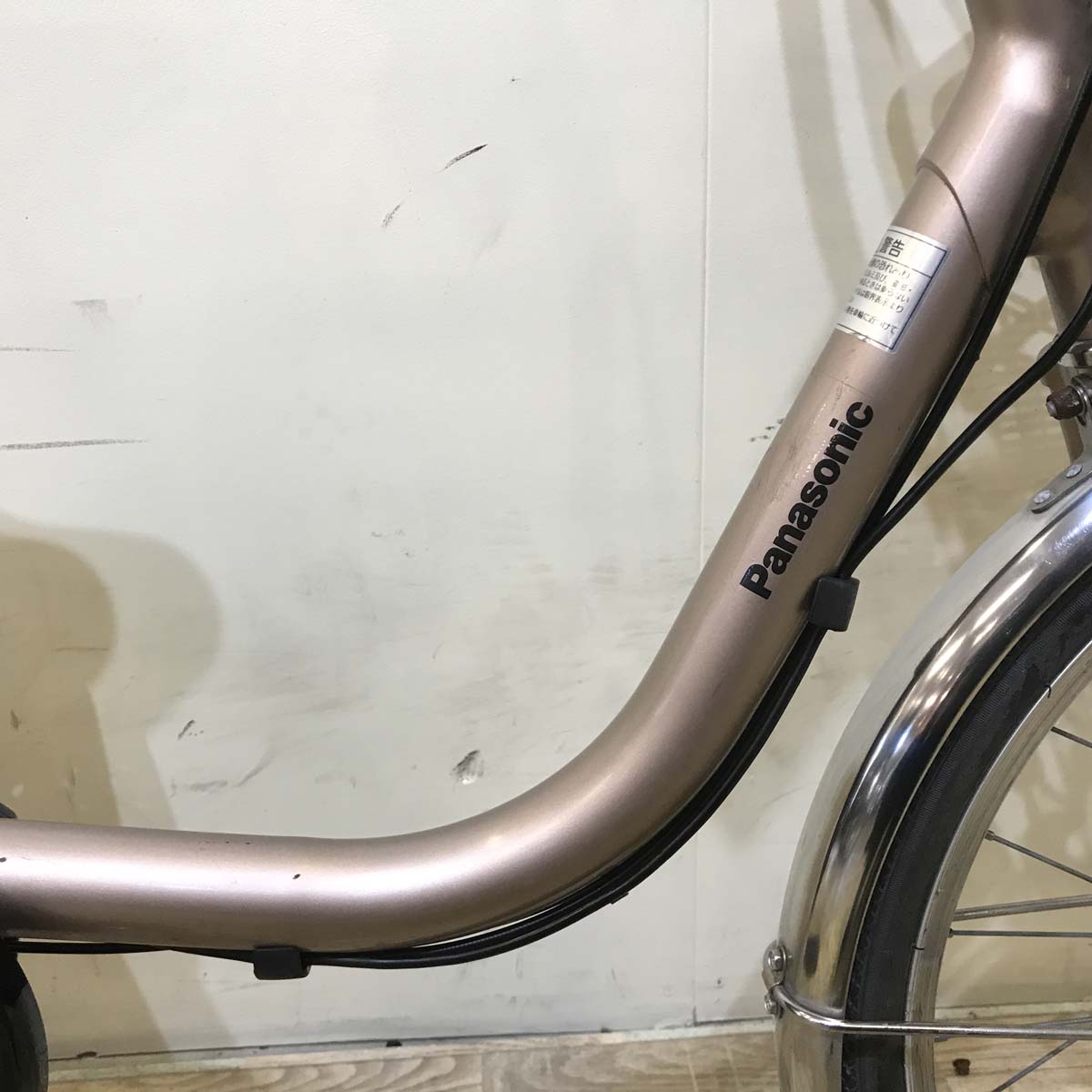 中古電動自転車 パナソニック ビビ SS 20 ブラウン 20インチ KB018 