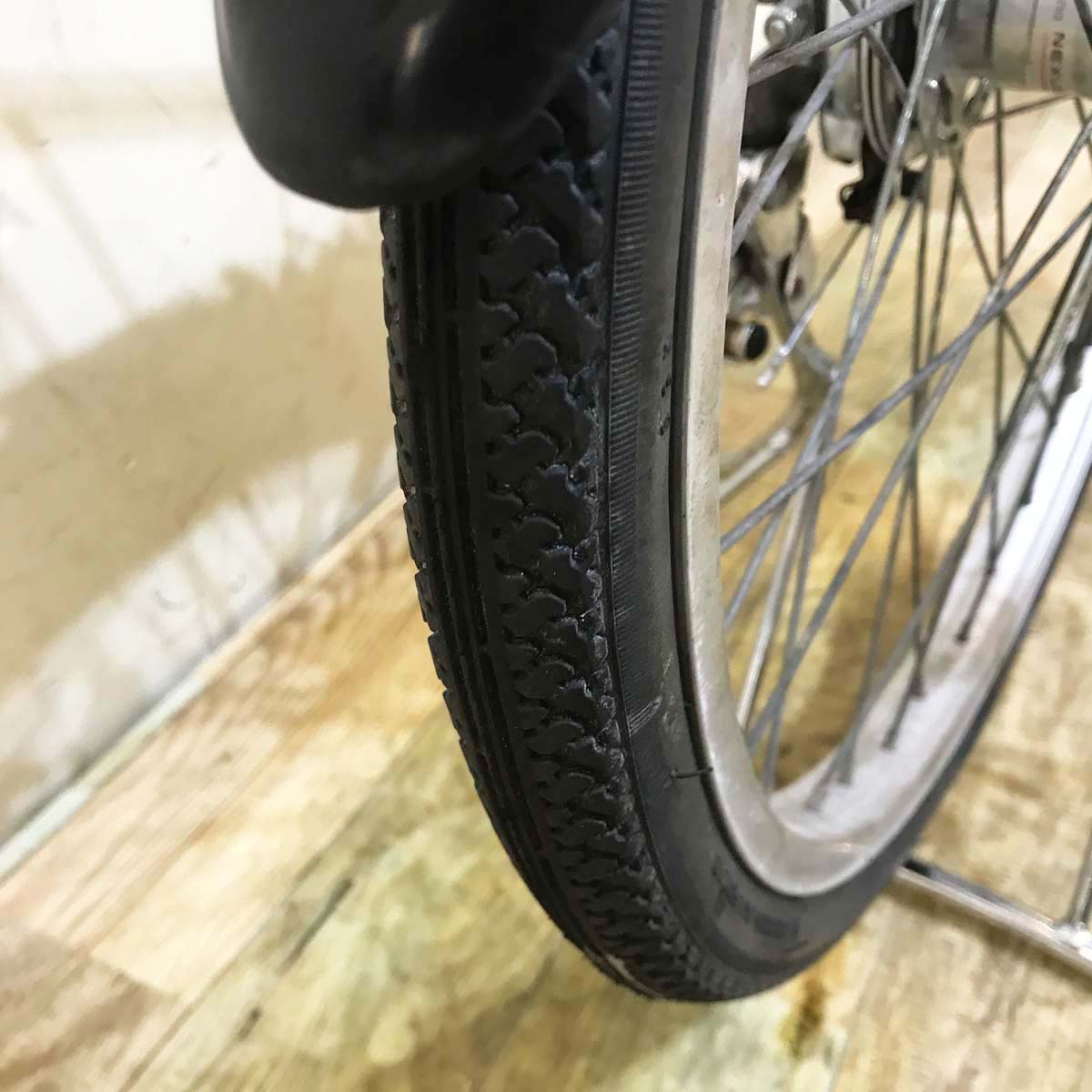 中古電動自転車 パナソニック ビビ SS 20 ブラウン 20インチ KB018 