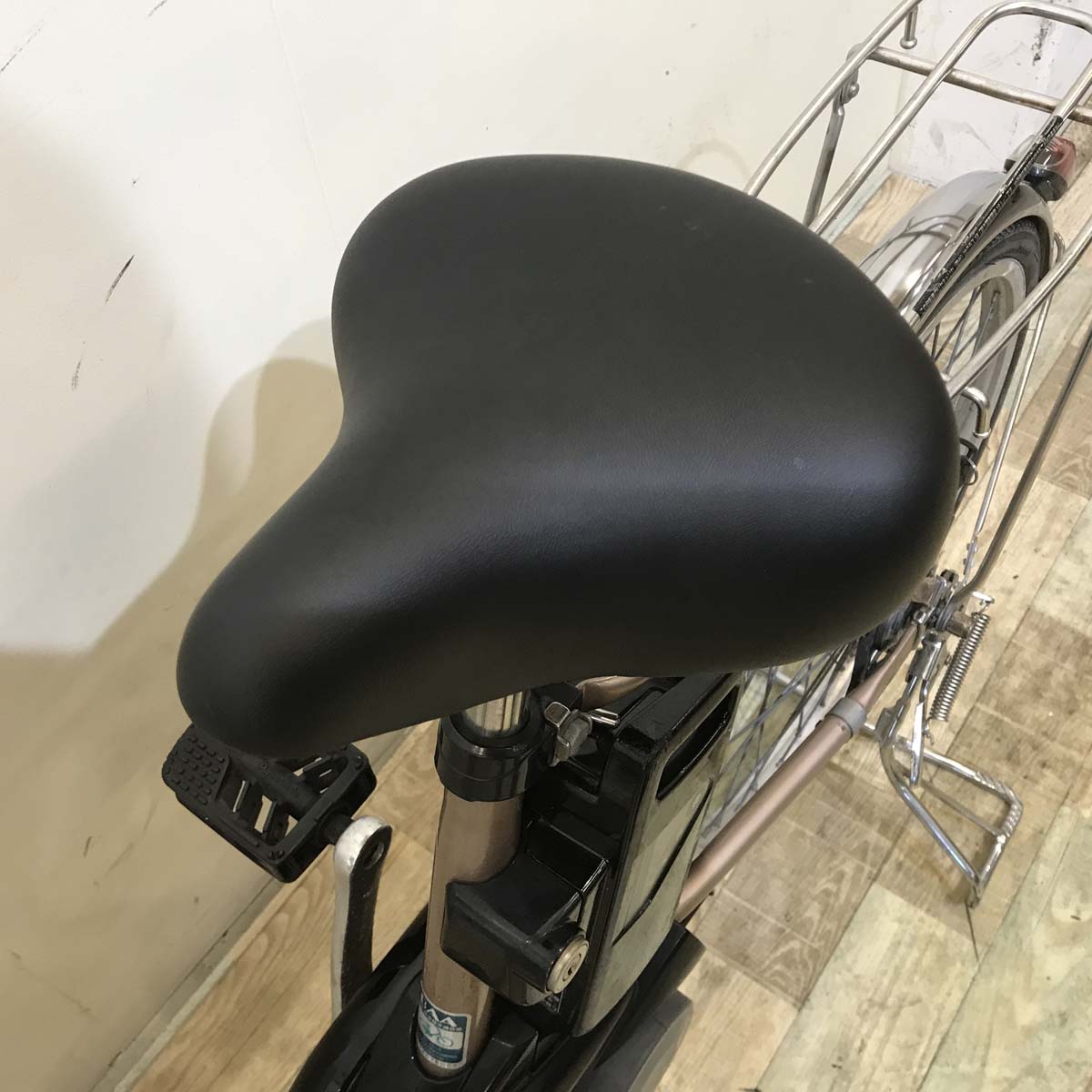 中古電動自転車 パナソニック ビビ SS 20 ブラウン 20インチ KB018 