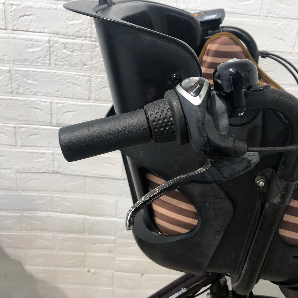 中古電動自転車 パナソニック ギュット ミニ DX ブラウン 20インチ YC035