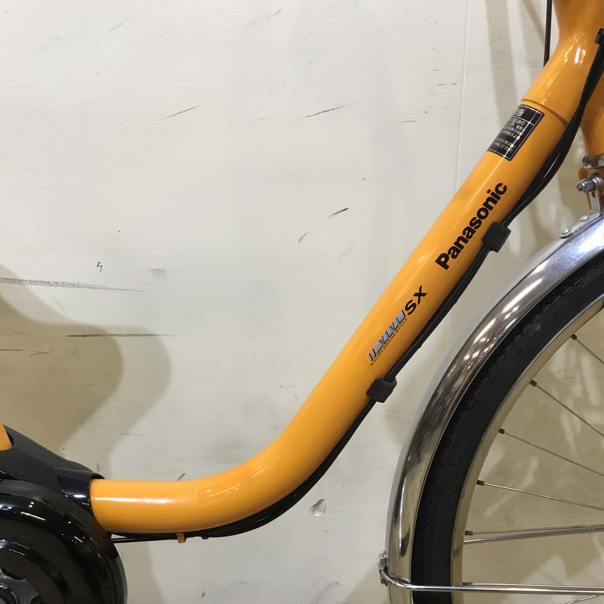 中古電動自転車 パナソニック ビビ SX オレンジ 26インチ KB020