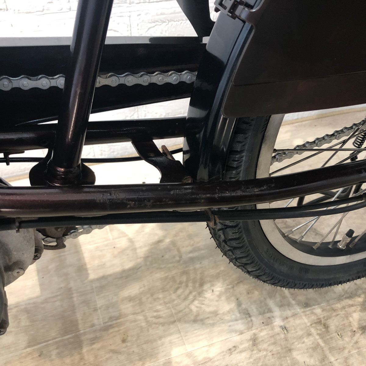 中古電動自転車 パナソニック ギュット ミニ DX ブラウン 20インチ YC035