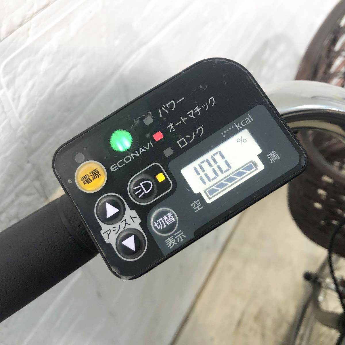 中古電動自転車 パナソニック ビビDX ブラウン 26インチ YH052
