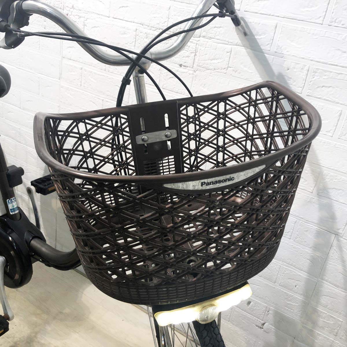 中古電動自転車 パナソニック ビビDX ブラウン 26インチ YH052