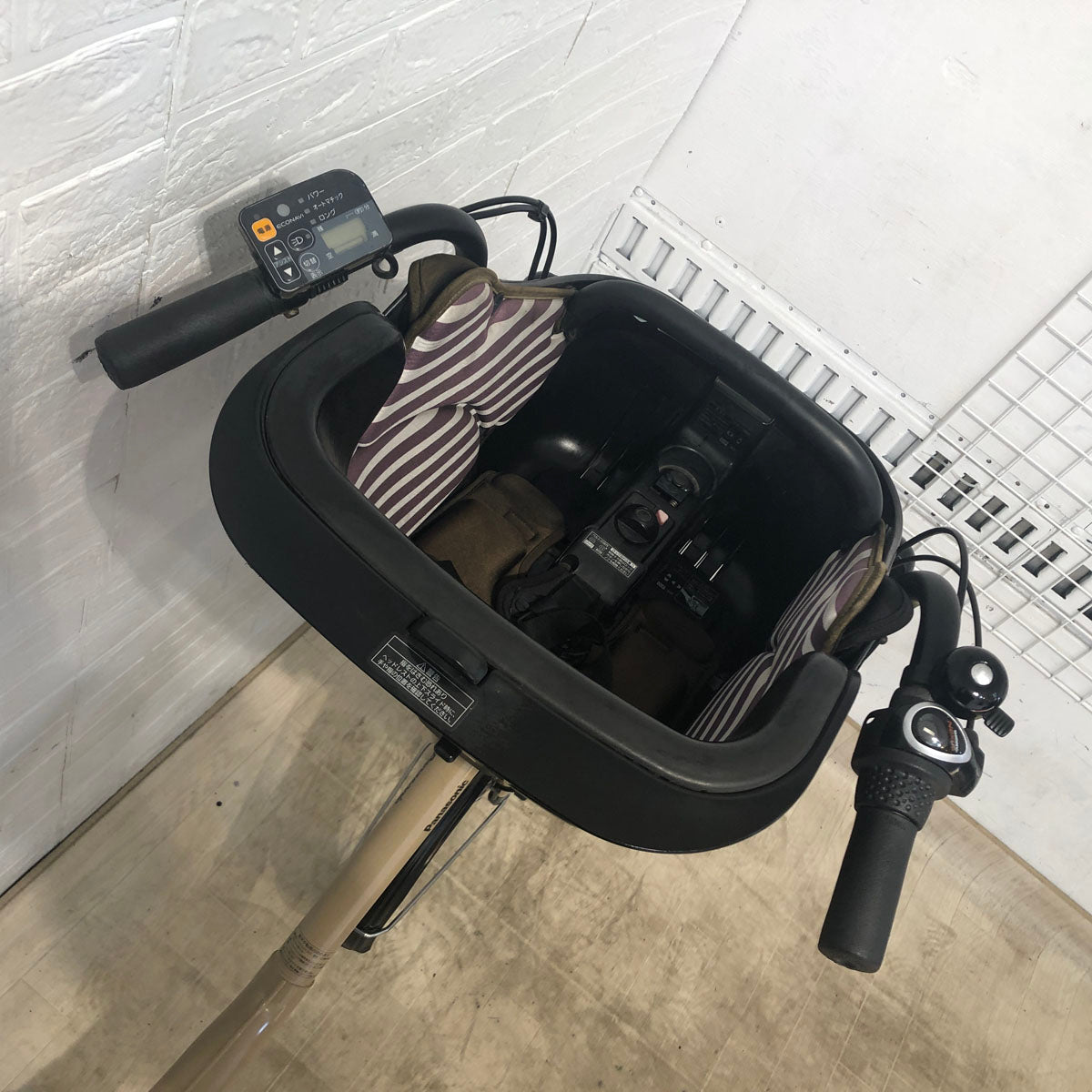 中古電動自転車 パナソニック ギュット ミニ DX ブラウンベージュ 20