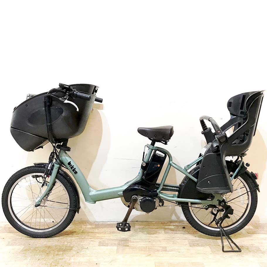 中古電動自転車 ブリヂストン ビッケポーラーe グリーン 20インチ KG031