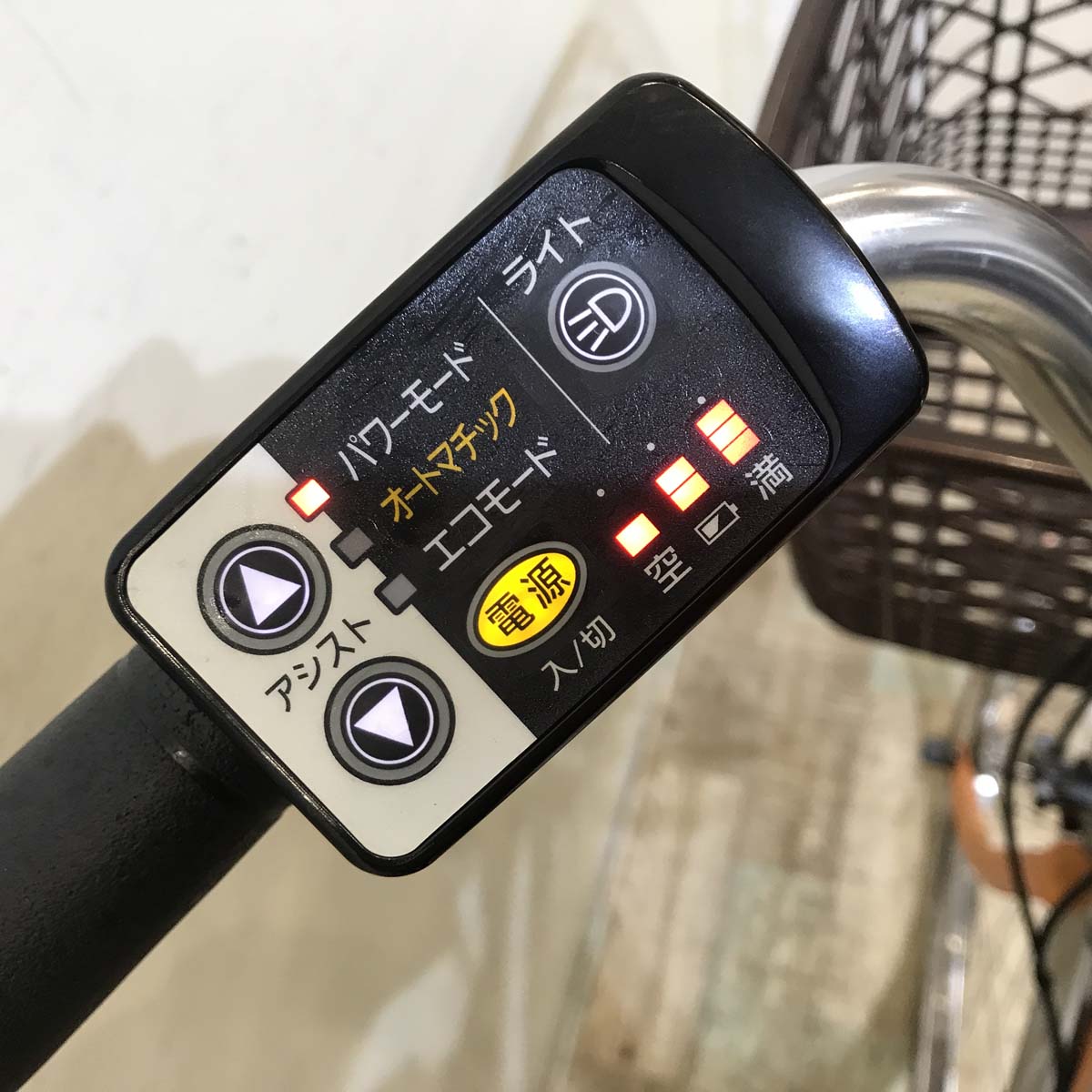 中古電動自転車 パナソニック ビビ DX オレンジ 26インチ KB021