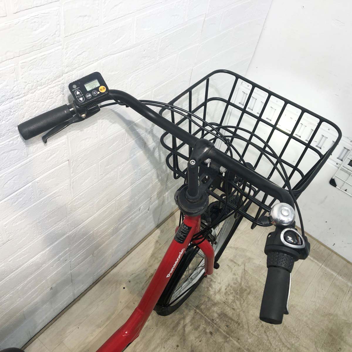 中古電動自転車 パナソニック ギュットアニーズDX レッド 20インチ YH053