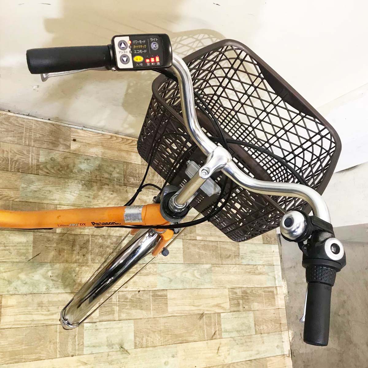 中古電動自転車 パナソニック ビビ DX オレンジ 26インチ KB021