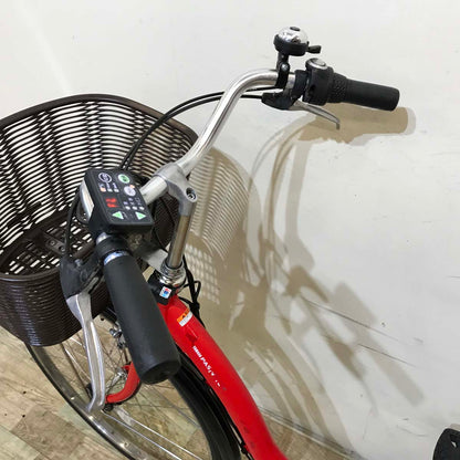 ヤマハ PAS ナチュラ L レッド 26インチ KW092 【中古車】