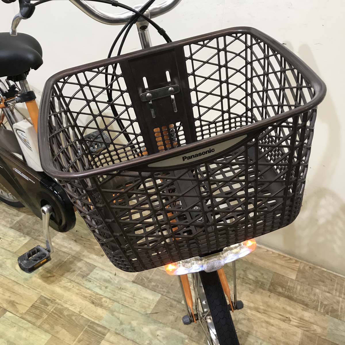 中古電動自転車 パナソニック ビビ DX オレンジ 26インチ KB021