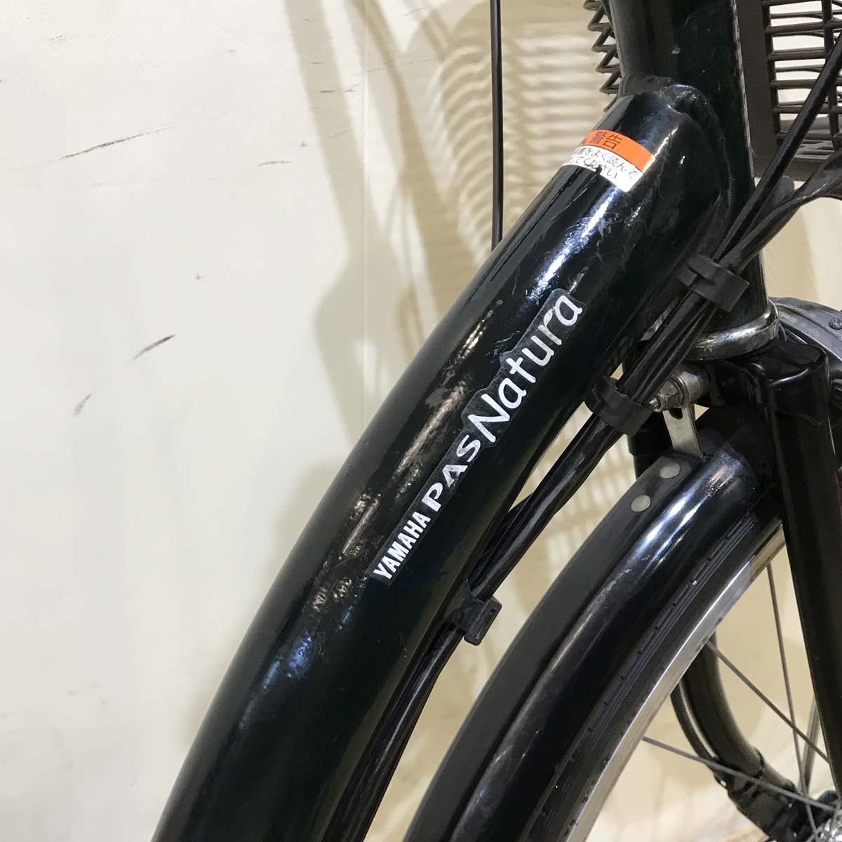中古電動自転車 ヤマハ PAS ナチュラ グリーン 26インチ KG032