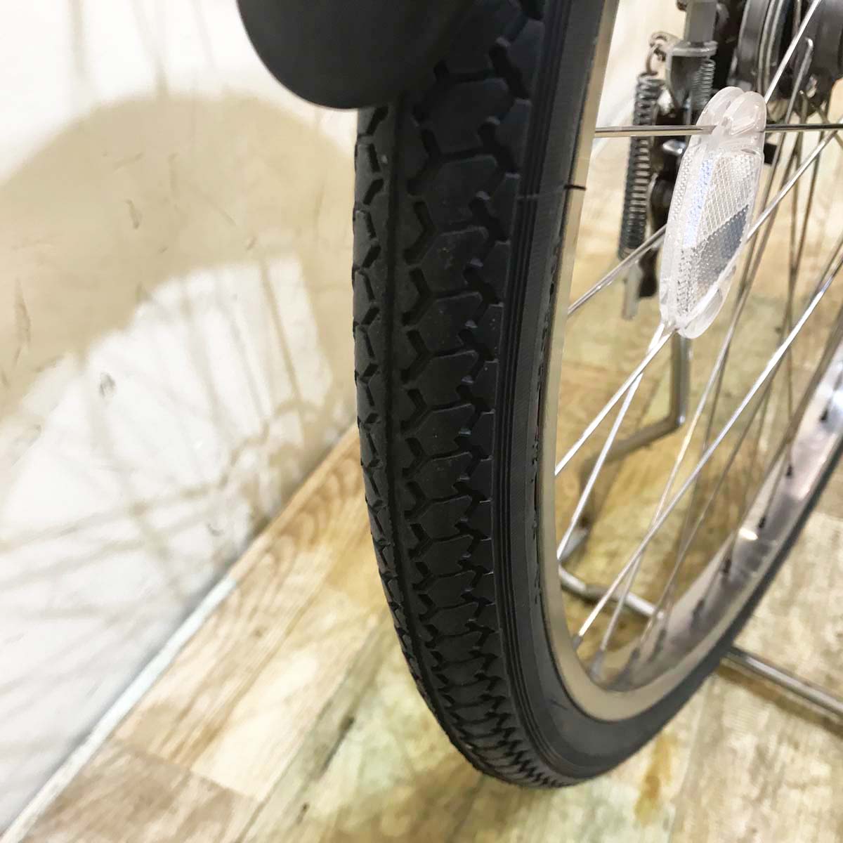 中古電動自転車 パナソニック ビビ DX オレンジ 26インチ KB021