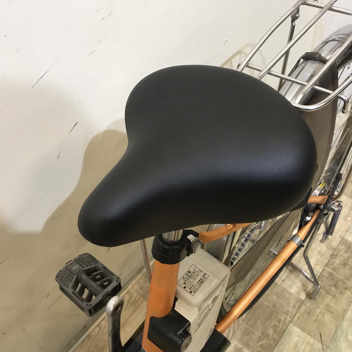 中古電動自転車 パナソニック ビビ DX オレンジ 26インチ KB021