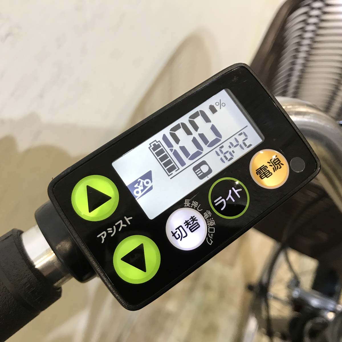 中古電動自転車 ヤマハ PAS ナチュラ グリーン 26インチ KG032