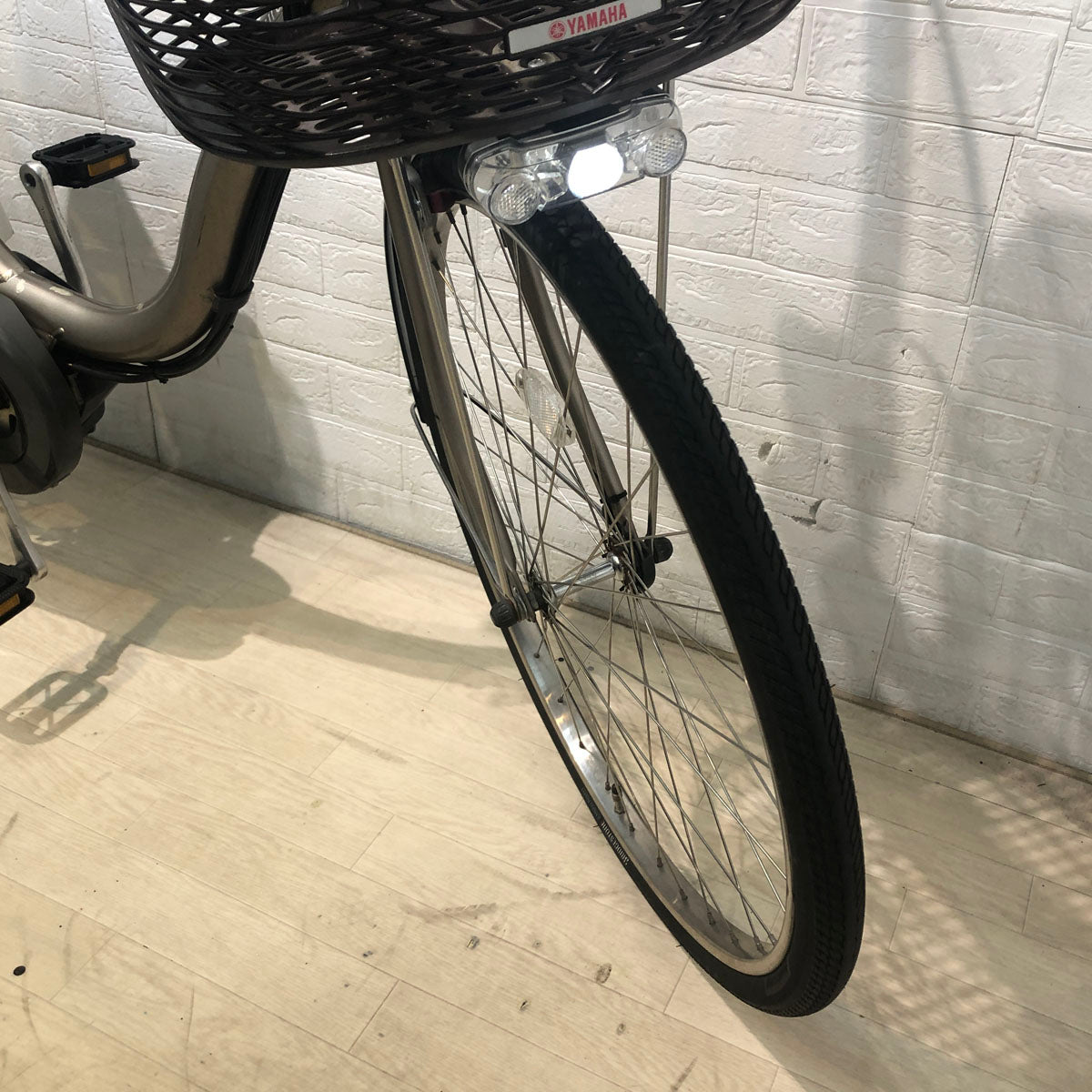 中古電動自転車 ヤマハ PAS ナチュラ L ゴールド 26インチ YC037