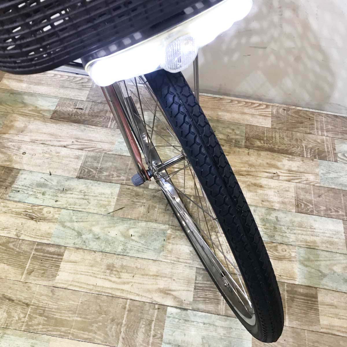 中古電動自転車  パナソニック ビビ DX ピンク 26インチ KB022