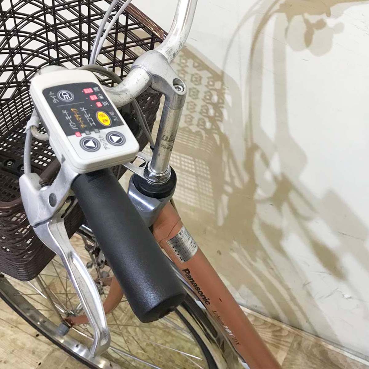 中古電動自転車  パナソニック ビビ DX ピンク 26インチ KB022