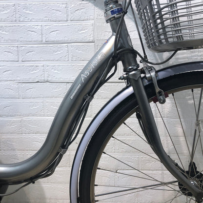 ブリヂストン アシスタ DX シルバー 26インチ YC038 【中古車】