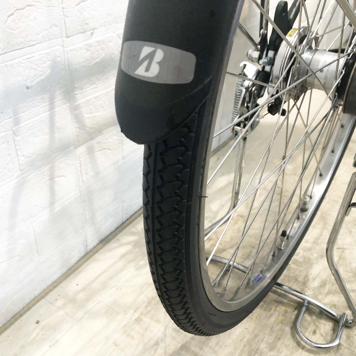 新品バッテリー ブリヂストン ラクット グリーン 26インチ YH055 【中古車】
