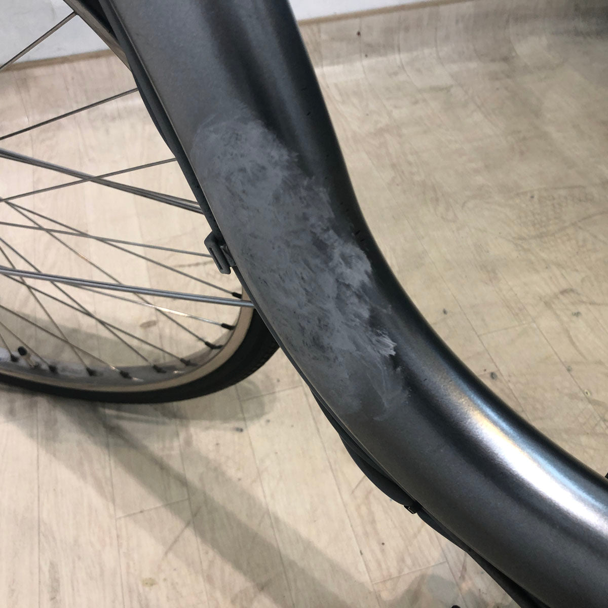 中古電動自転車 ブリヂストン アシスタ DX シルバー 26インチ YC038