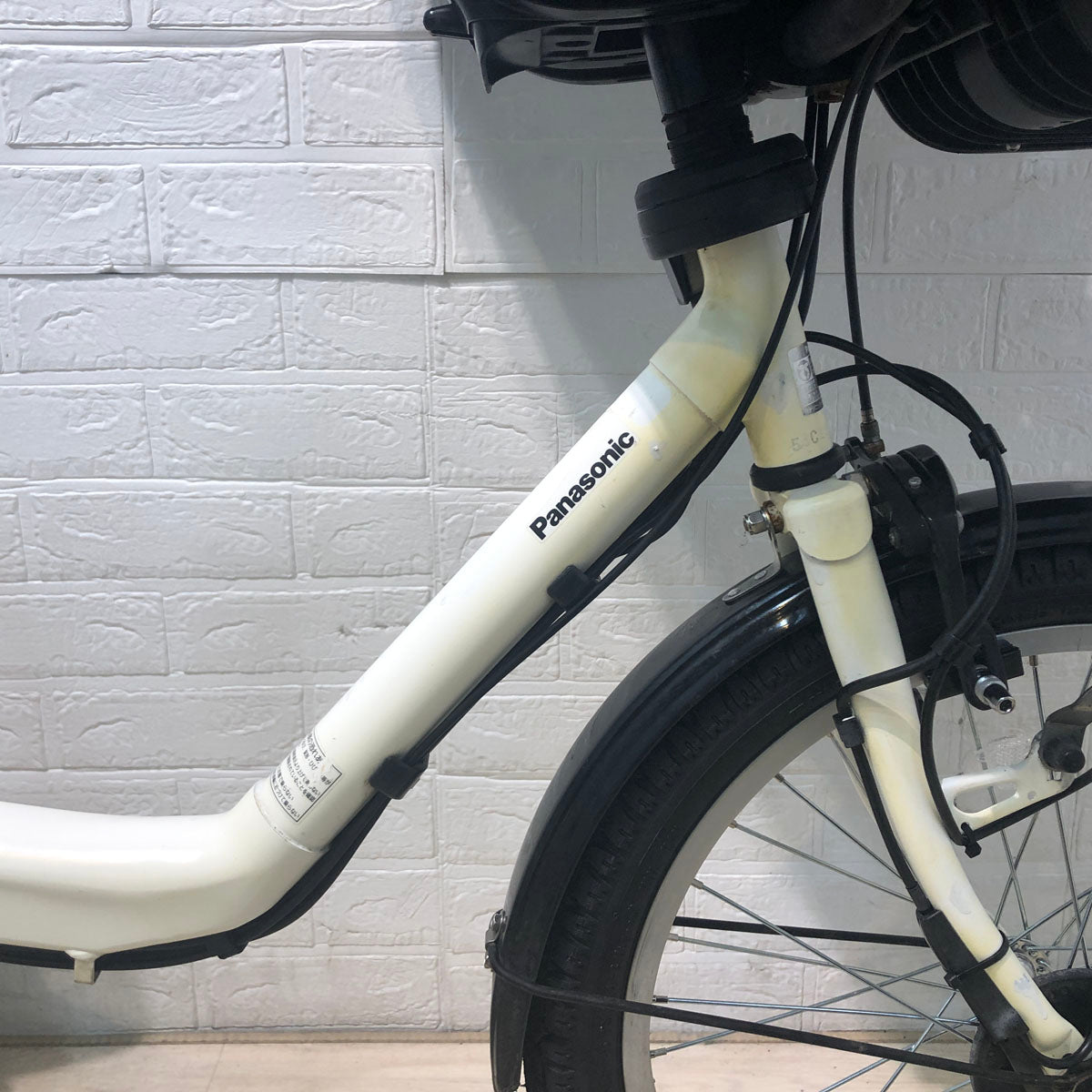 中古電動自転車 新品バッテリー パナソニック ギュット ミニ DX ホワイト 20インチ YC039