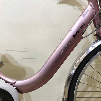 【バッテリー・充電器無し】パナソニック ビビ NX ピンク 26インチ KW095 【中古車】