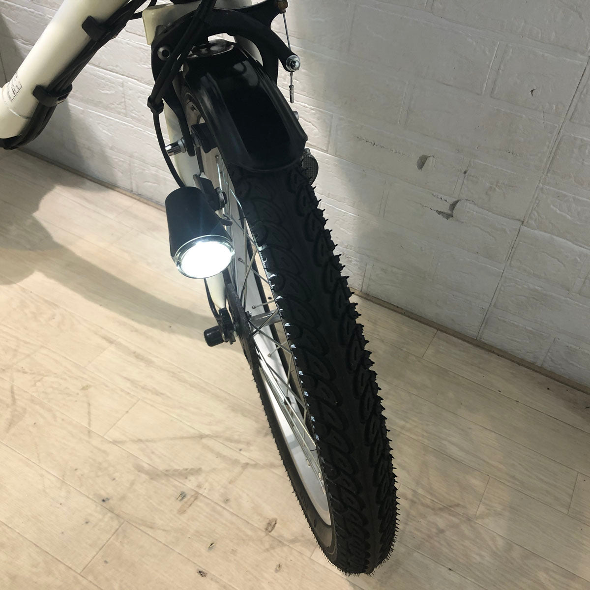 中古電動自転車 新品バッテリー パナソニック ギュット ミニ DX ホワイト 20インチ YC039