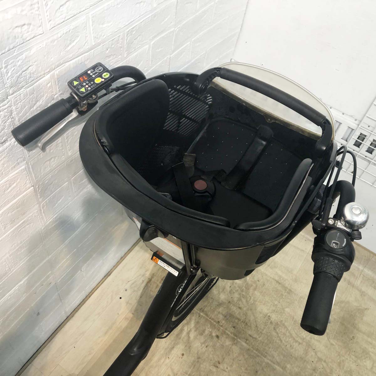 中古電動自転車 ヤマハ PAS キッスミニ ブラウン 20インチ YH056