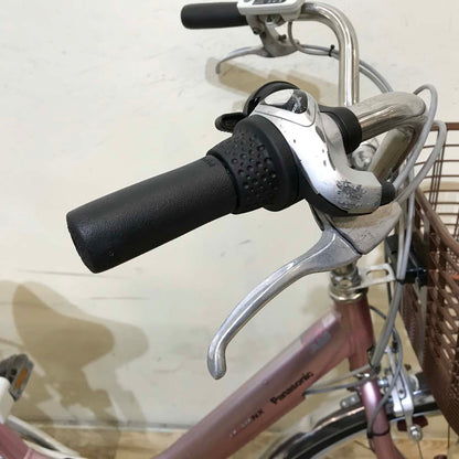 【バッテリー・充電器無し】パナソニック ビビ NX ピンク 26インチ KW095 【中古車】