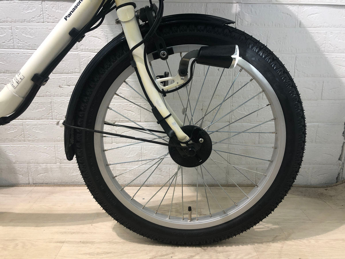 新品バッテリー パナソニック ギュット ミニ DX ホワイト 20インチ YC039 【中古車】