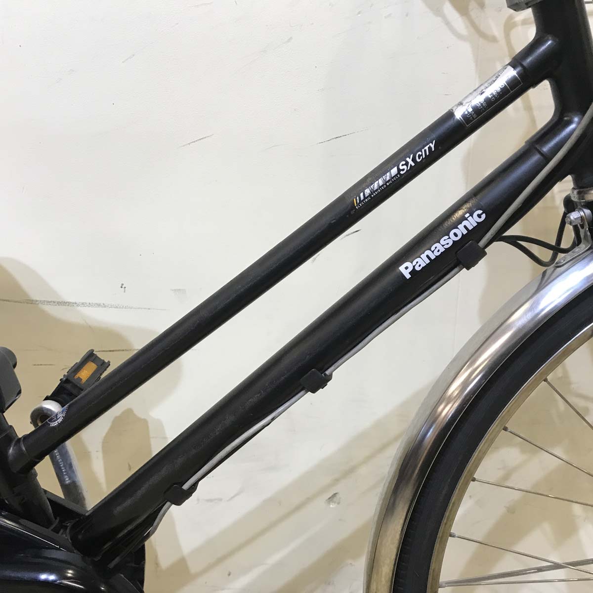 中古電動自転車 パナソニック ビビ SX シティ ブラック 27インチ KB025